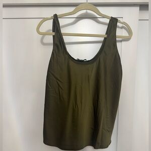 Abercrombie & Fitch Dark Olive Tank Top